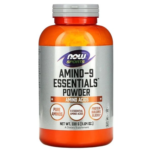 Аминокислота NOW Amino-9 Essentials Powder, 330 грамм,  мл, Now. Аминокислоты. 