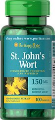 Puritan's Pride St. John's Wort 150 mg, , 100 pcs