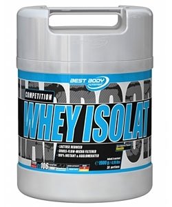 Competition Whey Isolate, 1900 g, Best Body. Whey Isolate. Lean muscle mass Weight Loss recovery Anti-catabolic properties 