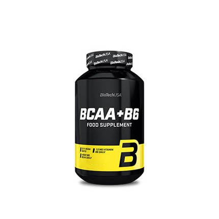 BCAA BioTech BCAA + B6, 100 таблеток,  мл, BioTech. BCAA. Снижение веса Восстановление Антикатаболические свойства Сухая мышечная масса 