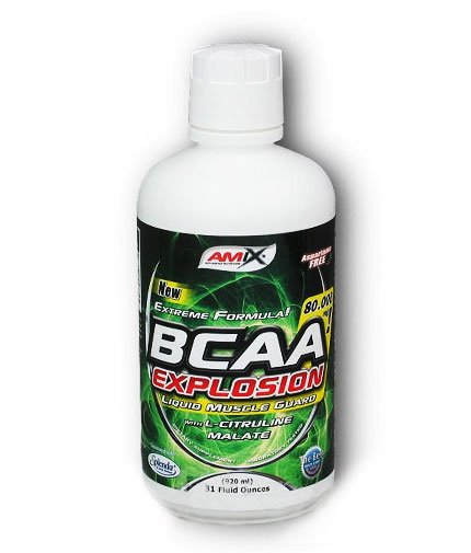 BCAA Explosion, 920 ml, AMIX. BCAA. Weight Loss recuperación Anti-catabolic properties Lean muscle mass 