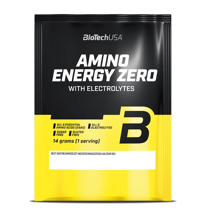 Аминокислота BioTech Amino Energy Zero with Electrolytes, 14 грамм Персиковый чай,  мл, BioTech. Аминокислоты. 