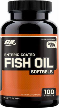 Fish Oil Optimum Nutrition 100 caps (термін 12/2021р),  ml, Optimum Nutrition. Omega 3 (Aceite de pescado). General Health Ligament and Joint strengthening Skin health CVD Prevention Anti-inflammatory properties 