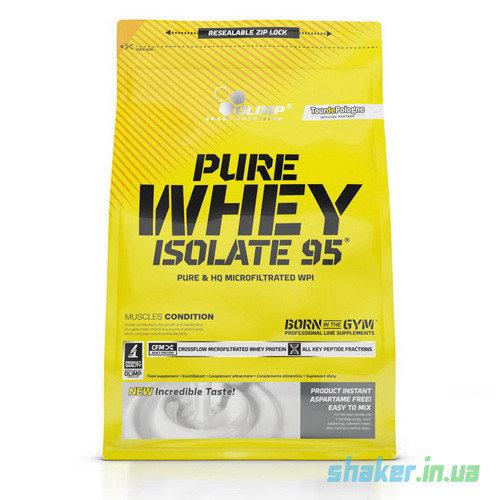 Сывороточный протеин изолят Olimp Pure Whey Isolate 95 (1,8 кг) олимп пур вей клубника,  ml, Olimp Labs. Whey Isolate. Lean muscle mass Weight Loss recovery Anti-catabolic properties 