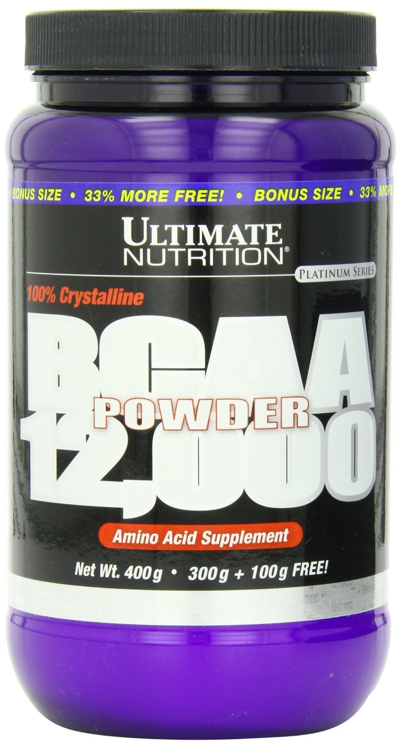 BCAA 12000, 400 g, Ultimate Nutrition. BCAA. Weight Loss recovery Anti-catabolic properties Lean muscle mass 