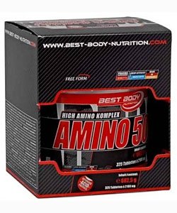 Amino 5000, 325 pcs, Best Body. Amino acid complex. 