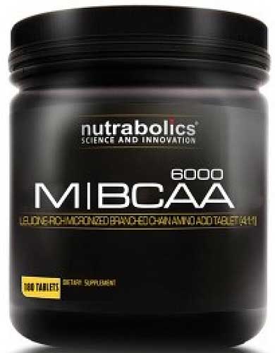 M BCAA 6000, 180 piezas, Nutrabolics. BCAA. Weight Loss recuperación Anti-catabolic properties Lean muscle mass 