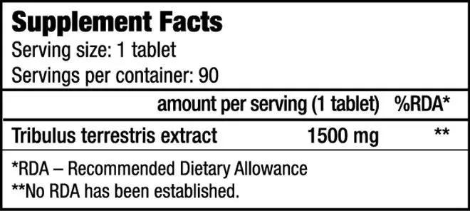BioTech  TRIBULUS MAXIMUS 90 шт. / 90 servings,  мл, BioTech. Трибулус