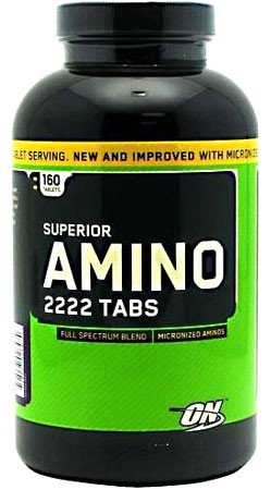 Амінокислоти Optimum Nutrition Superior Amino 2222 160 таб,  ml, Optimum Nutrition. Amino Acids. 