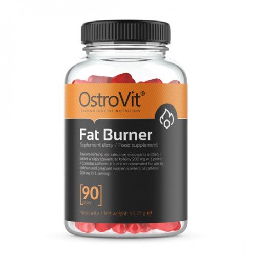 Жиросжигатель OstroVit Fat Burner, 90 таблеток,  ml, OstroVit. Quemador de grasa. Weight Loss Fat burning 