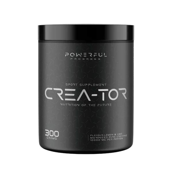 Crea-Tor Micronized Creatine Powerful Progress 300 g Лимон-Лайм,  мл, Powerful Progress. Креатин. Набор массы Энергия и выносливость Увеличение силы 