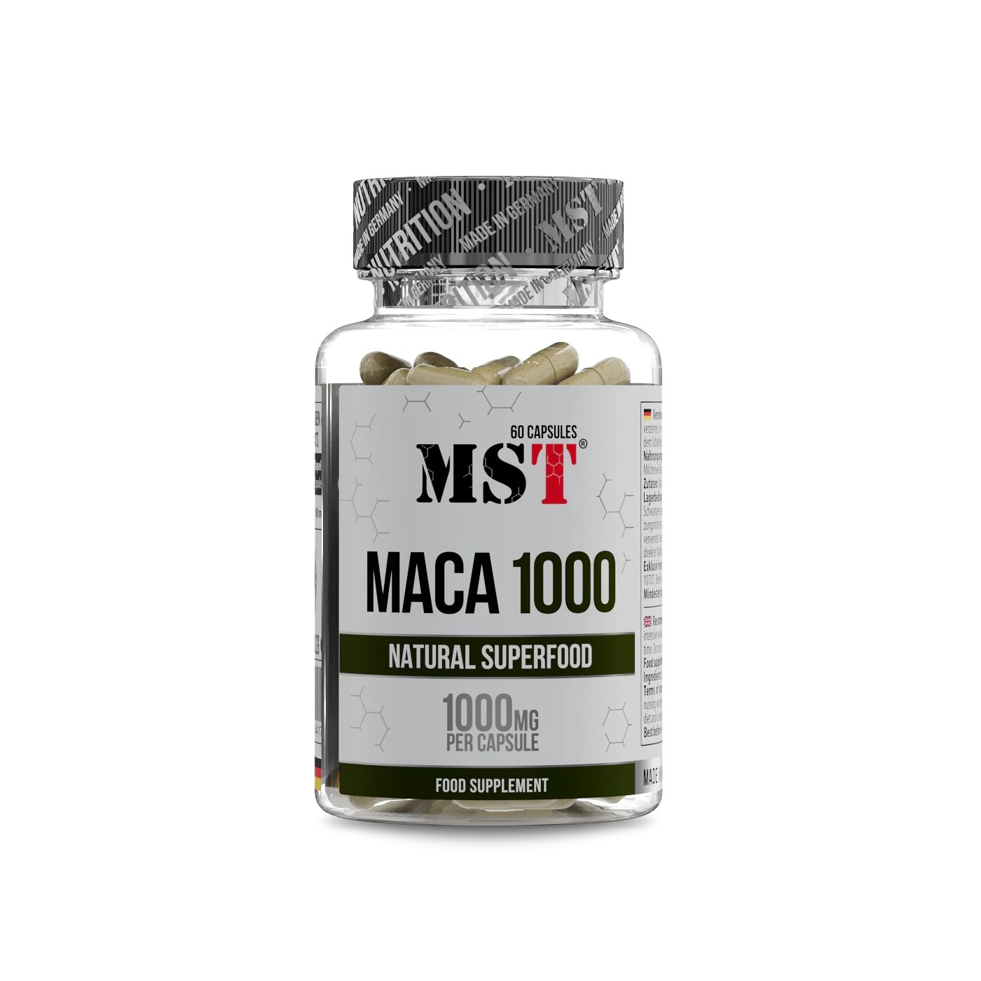 MST Nutrition Натуральная добавка MST Maca, 60 капсул, , 