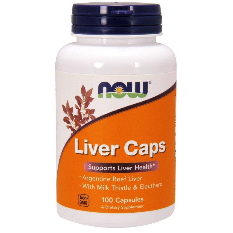 Натуральная добавка NOW Liver Caps, 100 капсул ,  ml, Now. Natural Products. General Health 