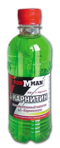 Напиток L-карнитин, 330 ml, Ironman. Bebidas. 
