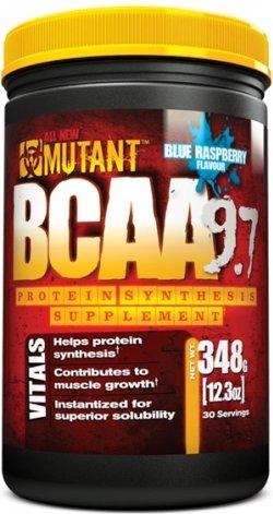 BCAA 9.7, 348 g, Mutant. BCAA. Weight Loss recovery Anti-catabolic properties Lean muscle mass 