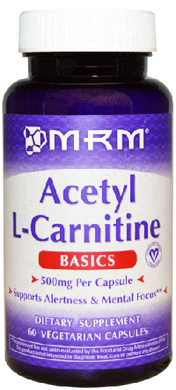 MRM Acetyl L-Carnitine, , 60 pcs