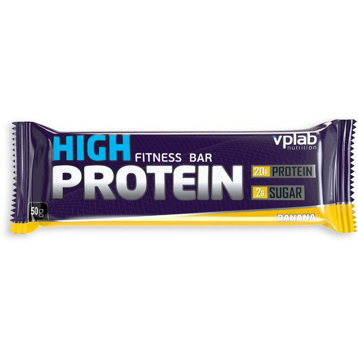Протеиновый батончик VP Lab Hi Protein Fitness Bar (50 г) вп лаб choco-vanilla,  мл, VPLab. Батончик. 