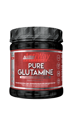 Pure Glutamine, 300 g, ActiWay Nutrition. Glutamine. Mass Gain recovery Anti-catabolic properties 