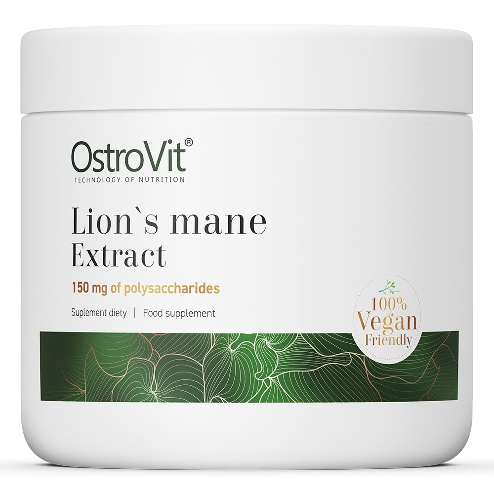 Натуральная добавка OstroVit Vege Lion's Mane Extract, 50 грамм,  ml, OstroVit. Natural Products. General Health 
