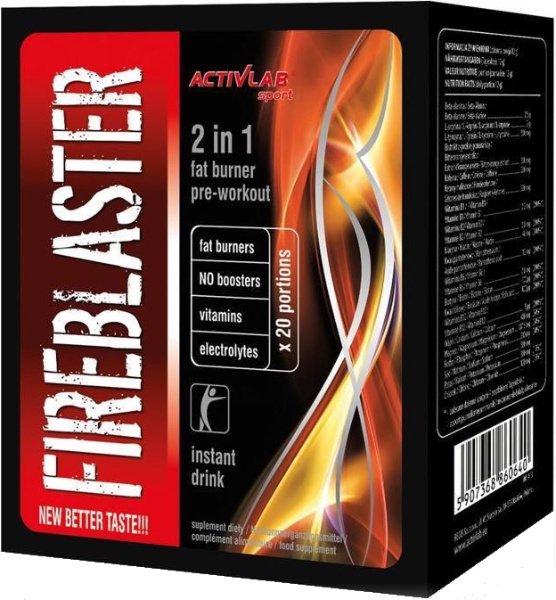 Fiberblaster, 20 pcs, ActivLab. Pre Workout. Energy & Endurance 