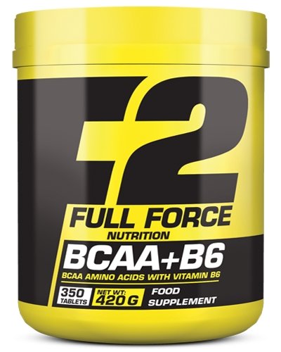 BCAA+B6, 350 шт, Full Force. BCAA. Снижение веса Восстановление Антикатаболические свойства Сухая мышечная масса 