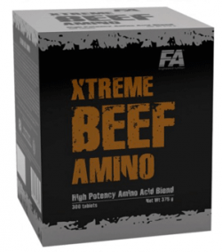 Xtreme Beef Amino, 300 piezas, Fitness Authority. Complejo de aminoácidos. 