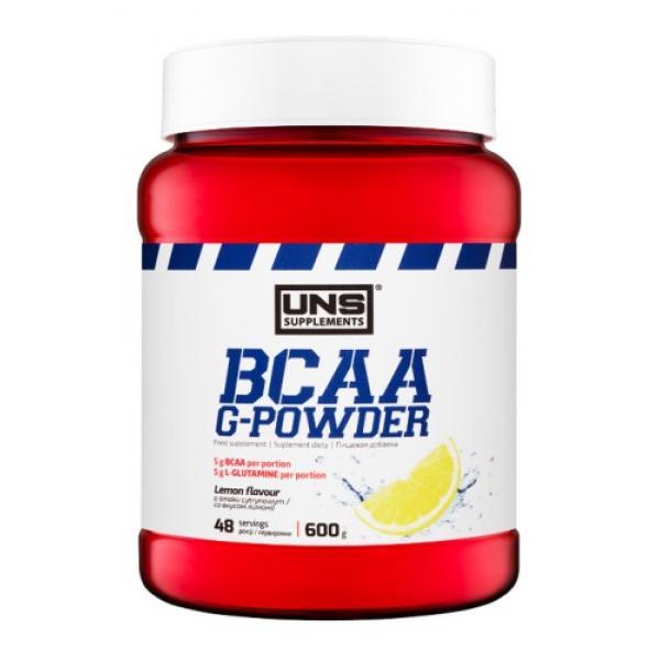 БЦАА UNS BCAA G Powder (600 г) юнс лимон,  мл, UNS. BCAA. Снижение веса Восстановление Антикатаболические свойства Сухая мышечная масса 