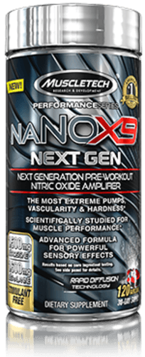 naNOX9 Next Gen, 120 piezas, MuscleTech. Suplementos especiales. 