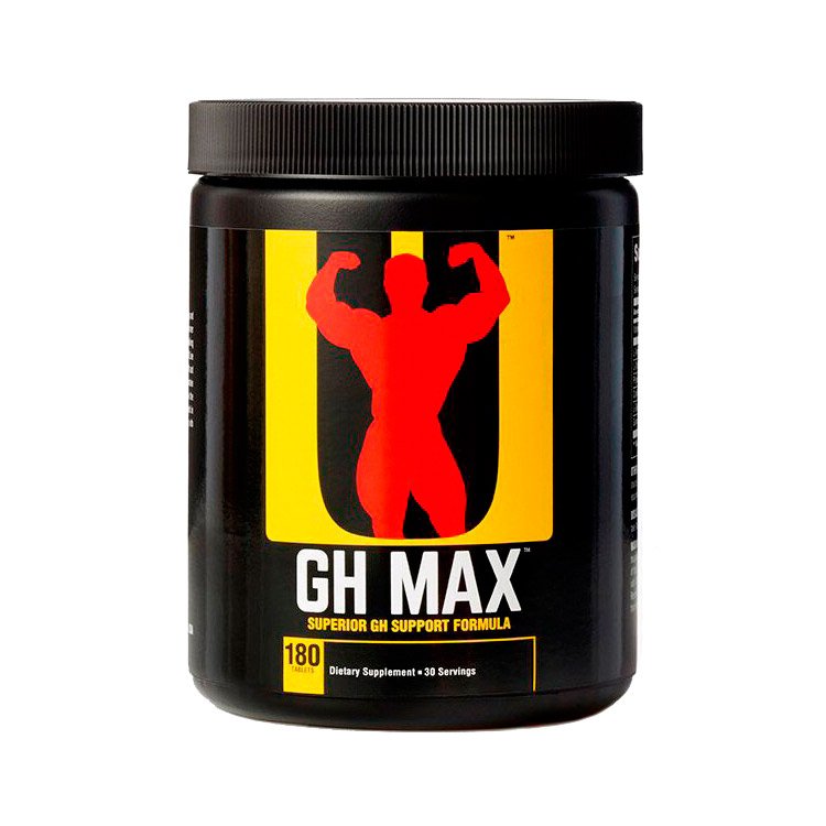 Стимулятор тестостерона Universal GH Max, 180 таблеток,  ml, Universal Nutrition. Testosterone Booster. General Health Libido enhancing Anabolic properties Testosterone enhancement 