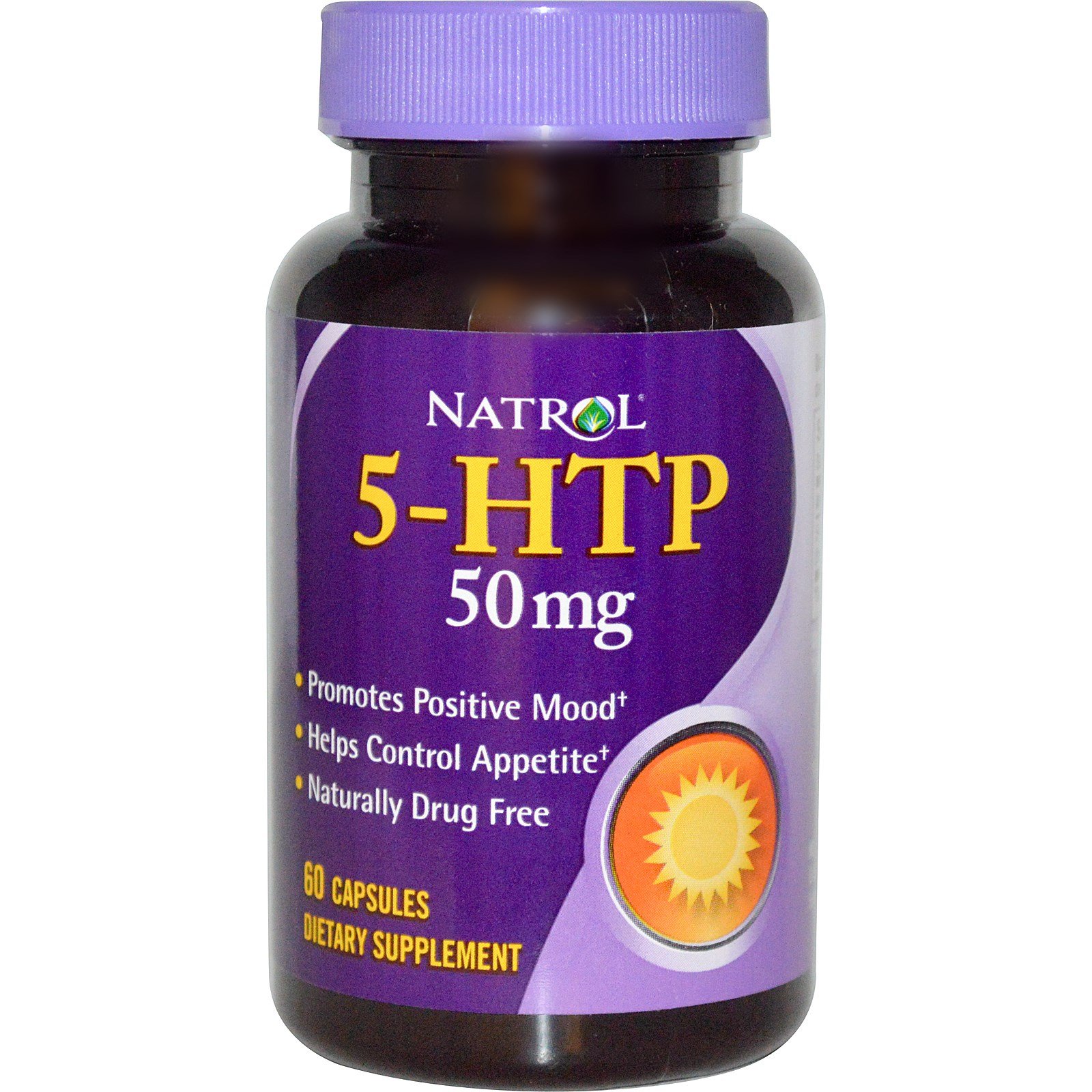 5-HTP 50 mg, 60 piezas, Natrol. 5-HTP. 