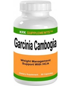 Garcinia Cambogia, 90 шт, KRK Supplements. Жиросжигатель. Снижение веса Сжигание жира 