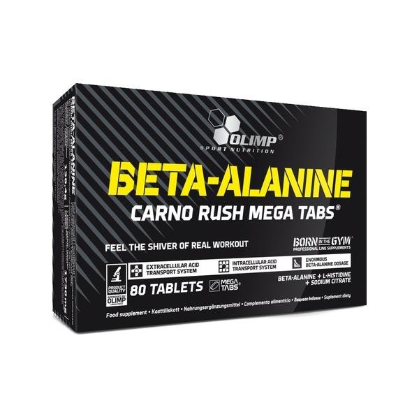 Beta-Alanine Carno Rush Mega Tabs, 80 pcs, Olimp Labs. Beta-Alanine. 