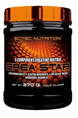 Crea Star, 270 g, Scitec Nutrition. Different forms of creatine. 