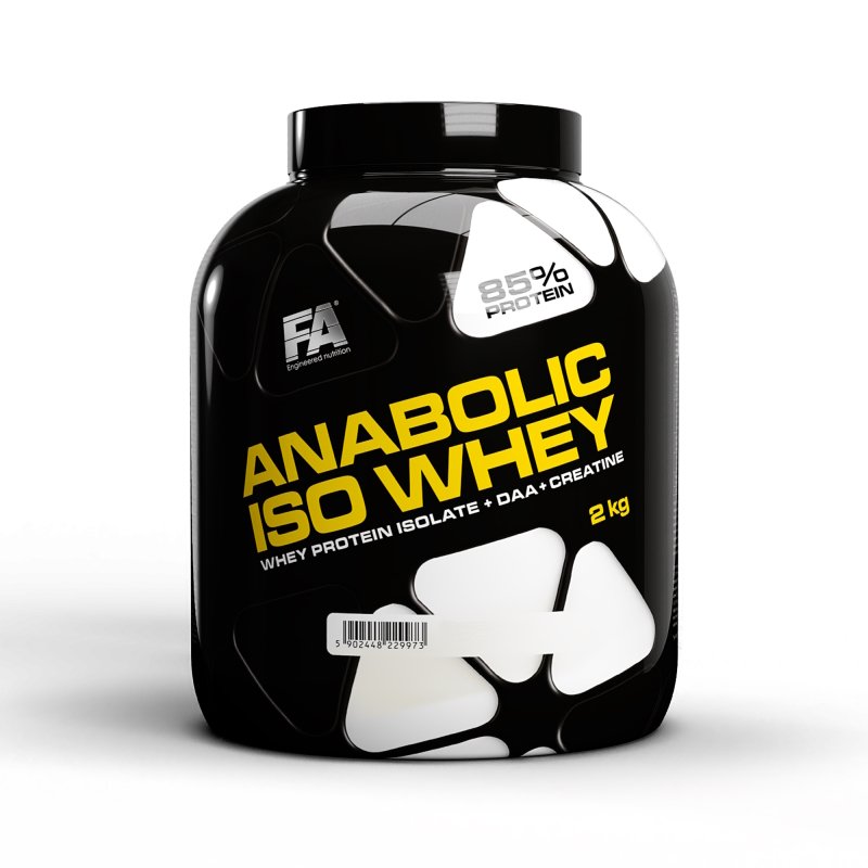 Протеин Fitness Authority Anabolic Iso Whey, 2 кг Сникерс,  ml, Fitness Authority. Proteína. Mass Gain recuperación Anti-catabolic properties 