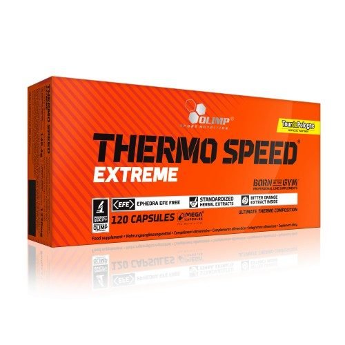Жиросжигатель Olimp Thermo Speed Extreme, 120 капсул,  мл, Olimp Labs. Жиросжигатель. Снижение веса Сжигание жира 