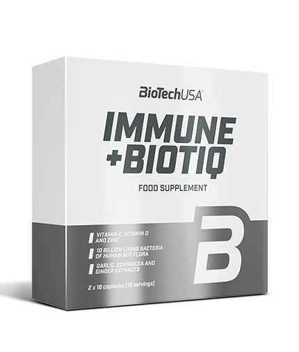 BioTech Комплекс витаминов и минералов BioTech Immune + Biotiq 18 + 18 капсул, , 