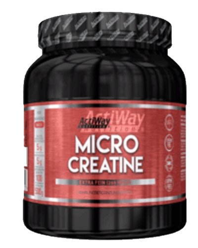 Micro Creatine, 500 g, ActiWay Nutrition. Creatine monohydrate. Mass Gain Energy & Endurance Strength enhancement 
