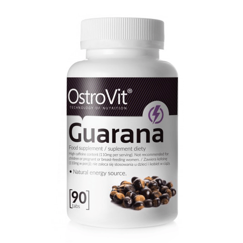 Guarana, 90 piezas, OstroVit. Guarana. Weight Loss Energy & Endurance Appetite reducing Strength enhancement 