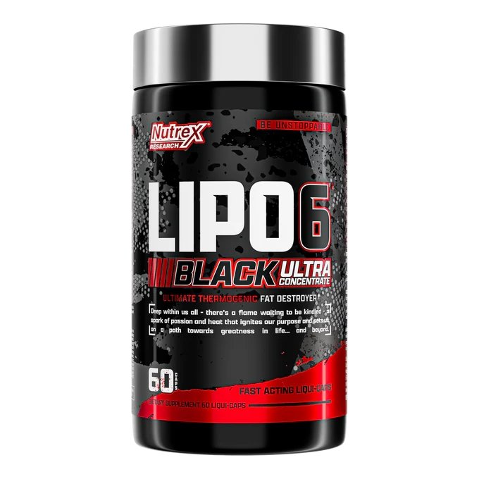 Nutrex Research Жиросжигатель Nutrex Research Lipo-6 Black Fat Destroyer, 60 капсул, , 
