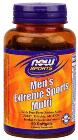 Men's Extreme Sports Multi, 90 шт, Now. Витаминно-минеральный комплекс. Поддержание здоровья Укрепление иммунитета 