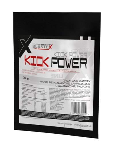 Kick Power Xline, 20 г, Blastex. Предтренировочный комплекс. Энергия и выносливость 
