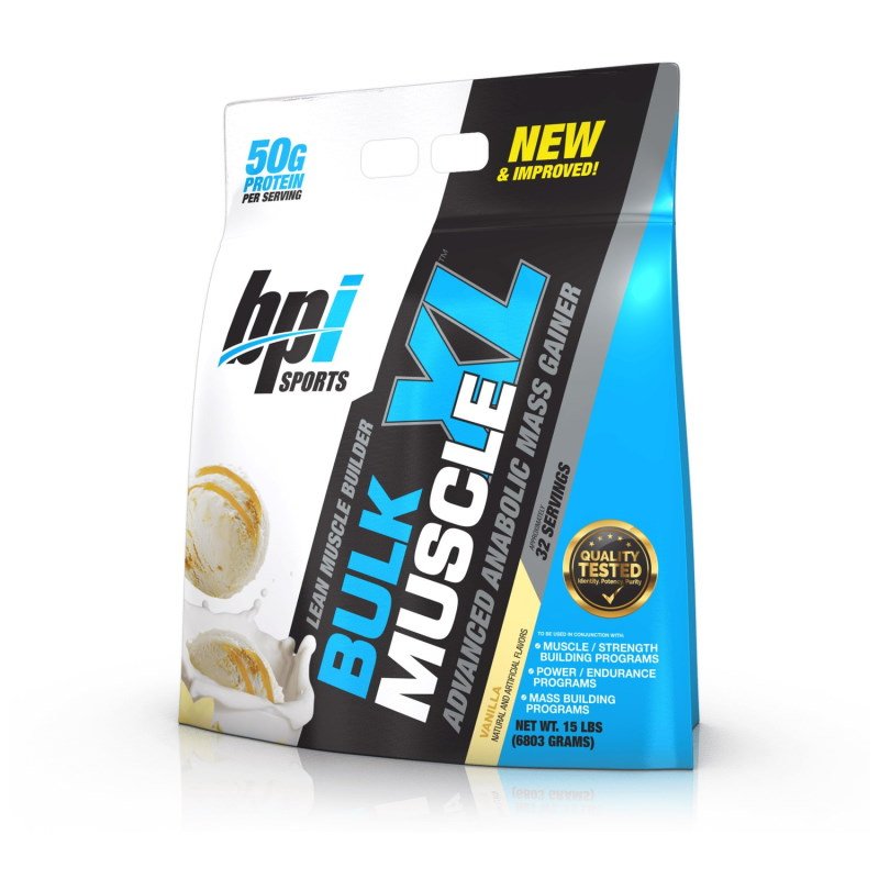 Гейнер BPI Sports Bulk Muscle XL, 6.8 кг Шоколад,  ml, BPi Sports. Gainer. Mass Gain Energy & Endurance recovery 