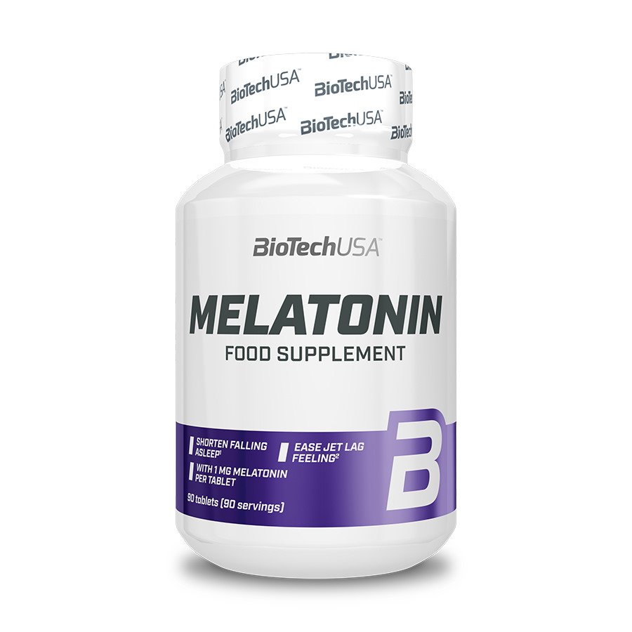 Восстановитель BioTech Melatonin, 90 таблеток,  ml, BioTech. Post Entreno. recuperación 