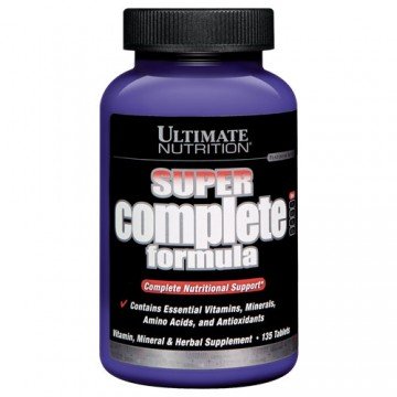 Super Complete Formula, 135 piezas, Ultimate Nutrition. Complejos vitaminas y minerales. General Health Immunity enhancement 