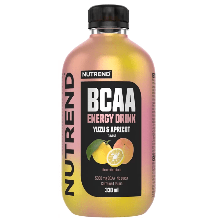 Nutrend Энергетический напиток Nutrend BCAA Energy 330 ml Yuzu + Apricot, , 330 мл