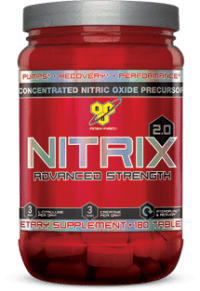 BSN  NITRIX 2.0 90 шт. / 30 servings,  мл, BSN. Предтренировочный комплекс. Энергия и выносливость 