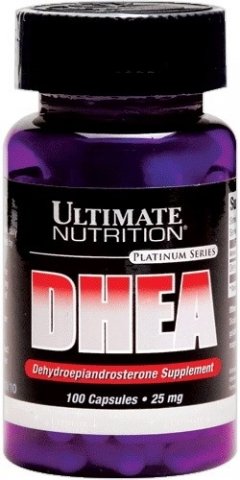 DHEA 25 mg, 100 шт, Ultimate Nutrition. Спец препараты. 