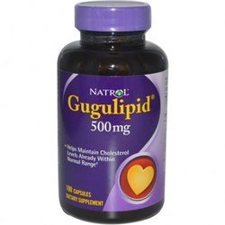 Gugulipid 500 mg, 100 шт, Natrol. Спец препараты. 