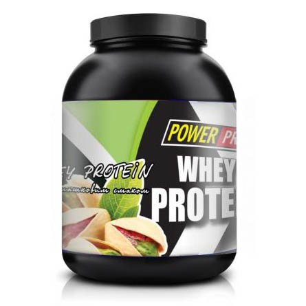Протеин Power Pro Whey Protein, 2 кг Фисташка (банка),  мл, Power Pro. Протеин. Набор массы Восстановление Антикатаболические свойства 