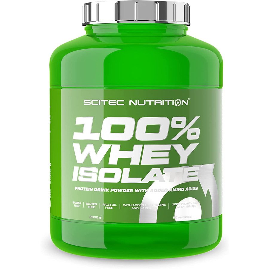 Протеин Scitec 100% Whey Isolate, 2 кг Соленая карамель,  ml, Scitec Nutrition. Protein. Mass Gain recovery Anti-catabolic properties 